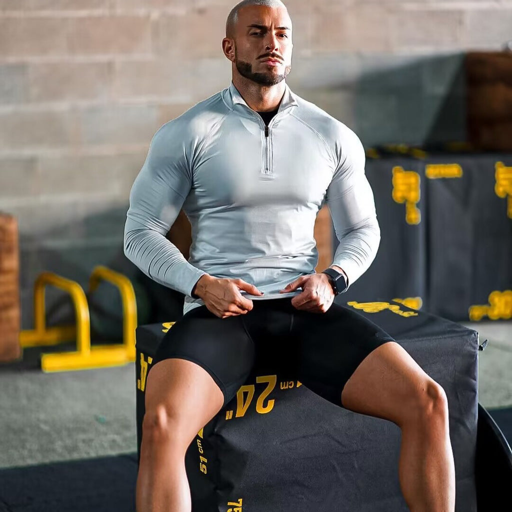 Men’s Quick-Dry Half Zip Training Shirt