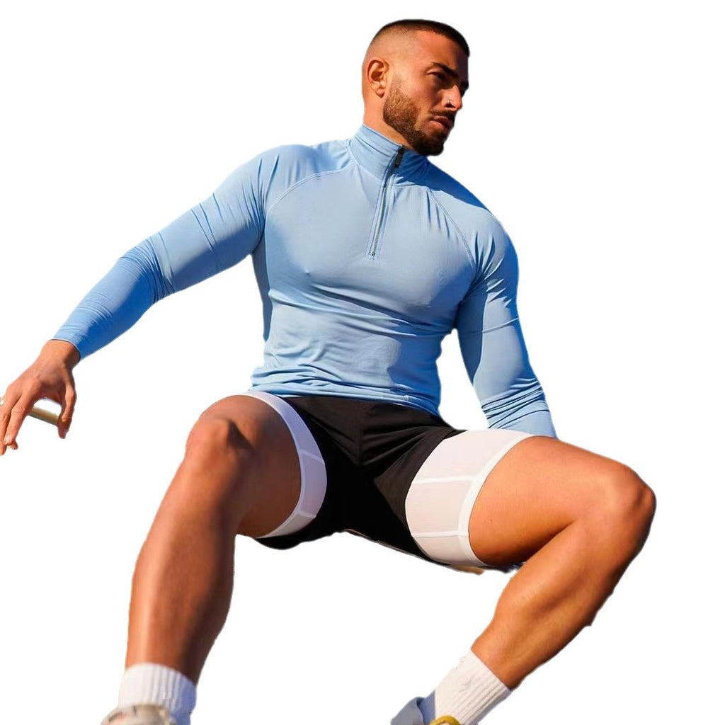 Men’s Quick-Dry Half Zip Training Shirt