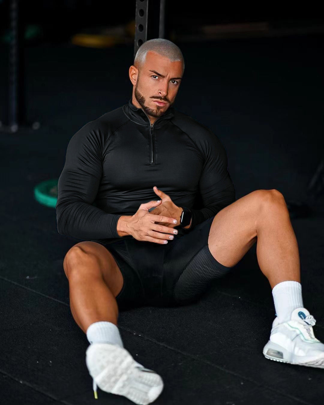 Men’s Quick-Dry Half Zip Training Shirt
