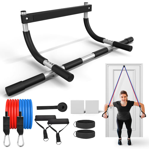 Adjustable Doorway Pull-Up Bar Set